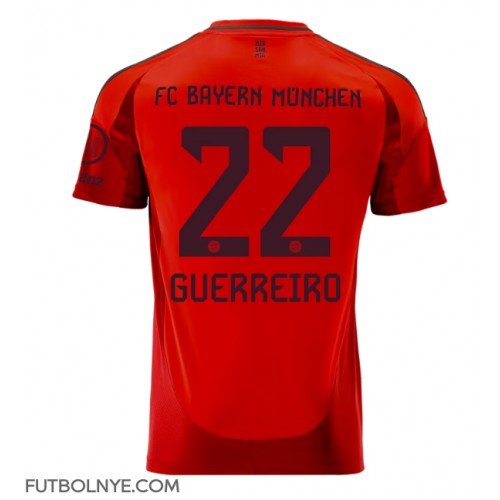 Camiseta Bayern Munich Raphael Guerreiro #22 Primera Equipación 2024-25 manga corta